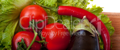 tomato and salad