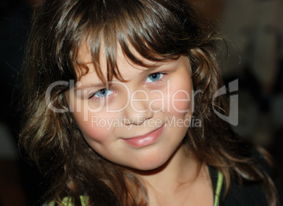 beautiful young girl portrait