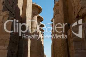 Karnak temple in Luxor, Egypt