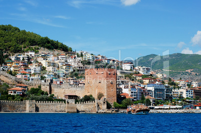 view of a  mediterranean city alania