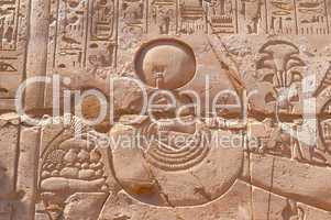 egypt hieroglyphs from Luxor