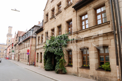Street in Nuremberg - Fuerth town centre