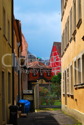 Residential inner yard, Bamberg