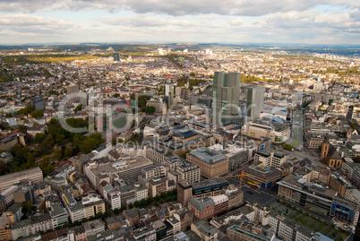 Panoramic view of Frankfurt am Main