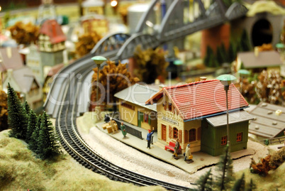 Toy railway