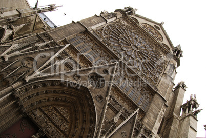 Notre Dame Cathedral front view