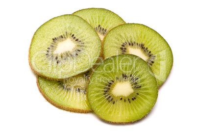 Kiwi on a white background