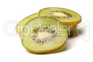 Kiwi on a white background