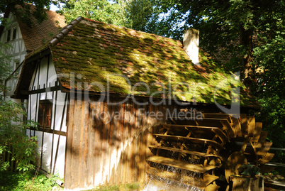 Traditional german watermill