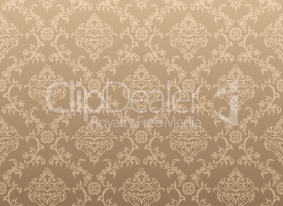 seamless damask pattern