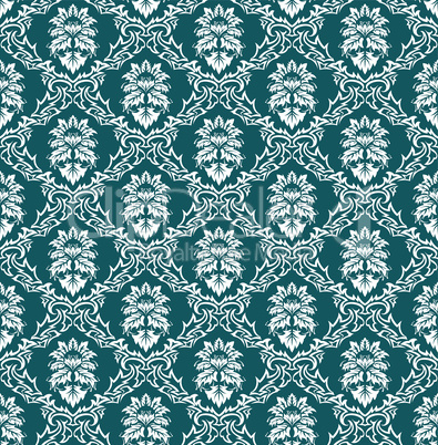 seamless damask pattern