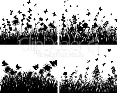 meadow silhouettes