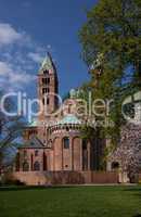 Ostseite des Speyerer Doms, Deutschland