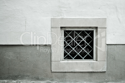 Old small Cellar Windows and Shutters