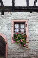 Old Window on medieval House