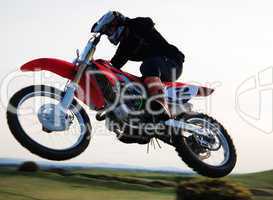 Motor cross rider