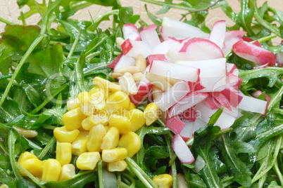 Salat mit Rucola