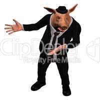 Business Schwein