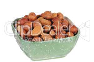 hazelnuts and almond