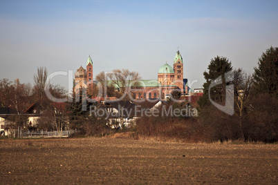 Speyer und der Dom im Herbst