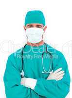 Portrait of an ambitious surgeon