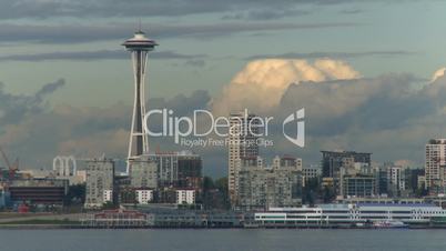 Seattle Space Needle - time lapse (1 of 3)