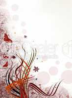 Abstract ornament background