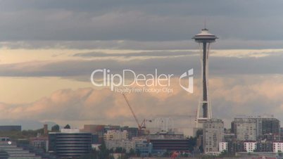 Seattle Space Needle - time lapse (2 of 3)