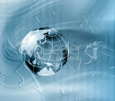 Geography abstract background
