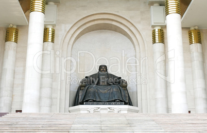 statue of Genghis Khan