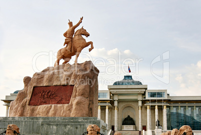 statues of Ulan Bator