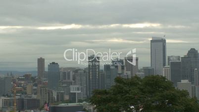 Cloudy Seattle morning - pan (1 of 4)