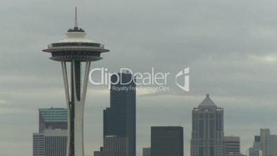 Seattle's Space Needle early morning (1 of 2)