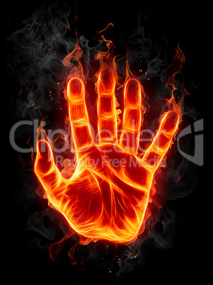Fire hand