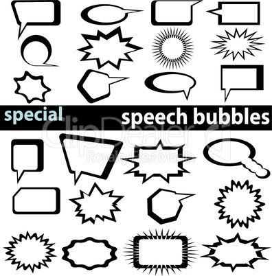 special speech bubbles 1-2