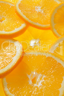 Fresh orange fruits background