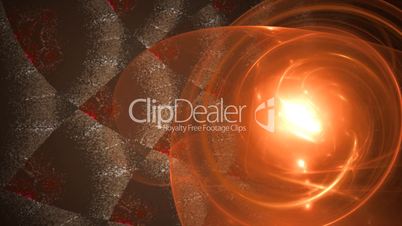 glowing red sphere motion background d4161C