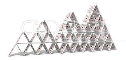 Bierdeckel Pyramide