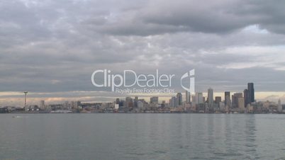 Seattle harbor - time lapse