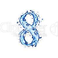 blue water figure 8