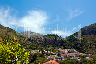 Spili town, Crete