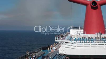 ship decks passengers