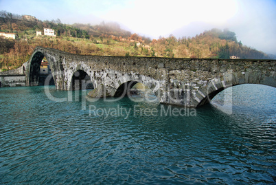 Devil's Bridge, Lucca, Italy