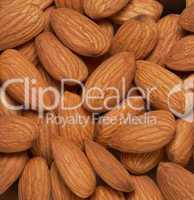 almonds nuts background