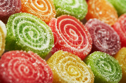 Background of colorful candies