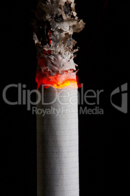 Decaying cigarette