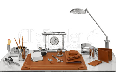 Stationery on a table