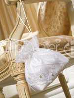 Wedding handbags of the bride