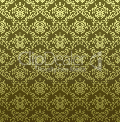 seamless damask pattern