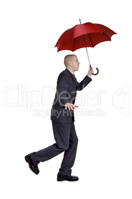 Umbrella man